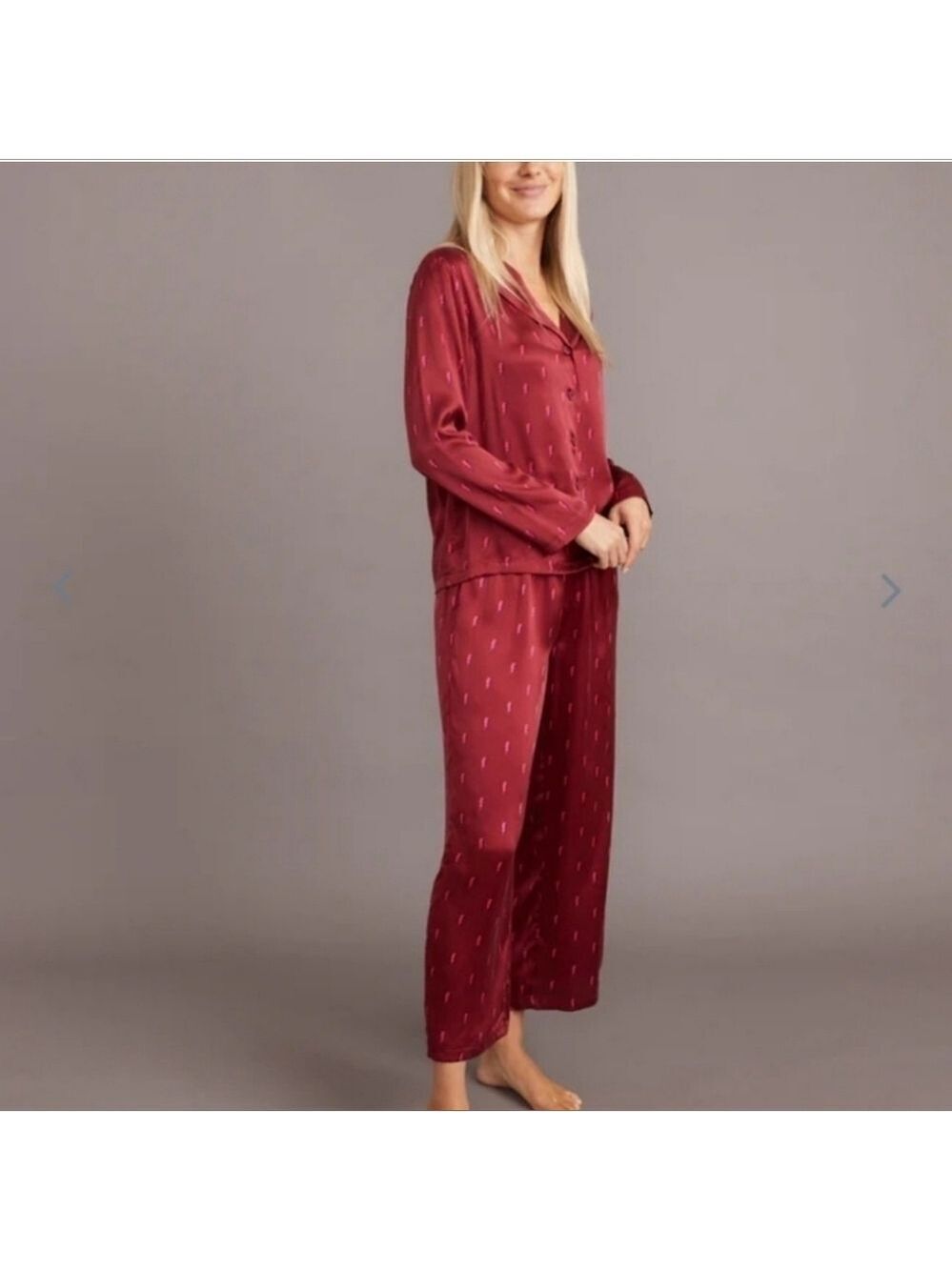 Marine Layer washable silk pj's set